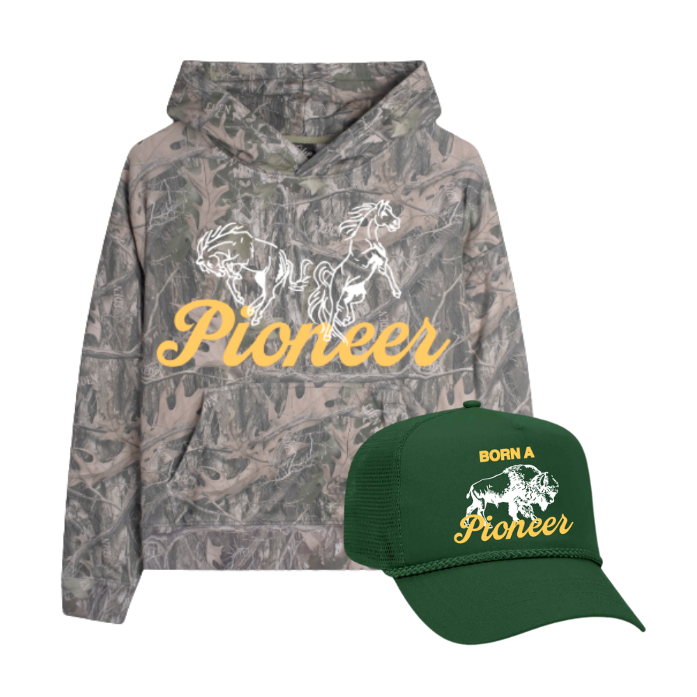 Bundle: Pioneer Hoodie & Hat