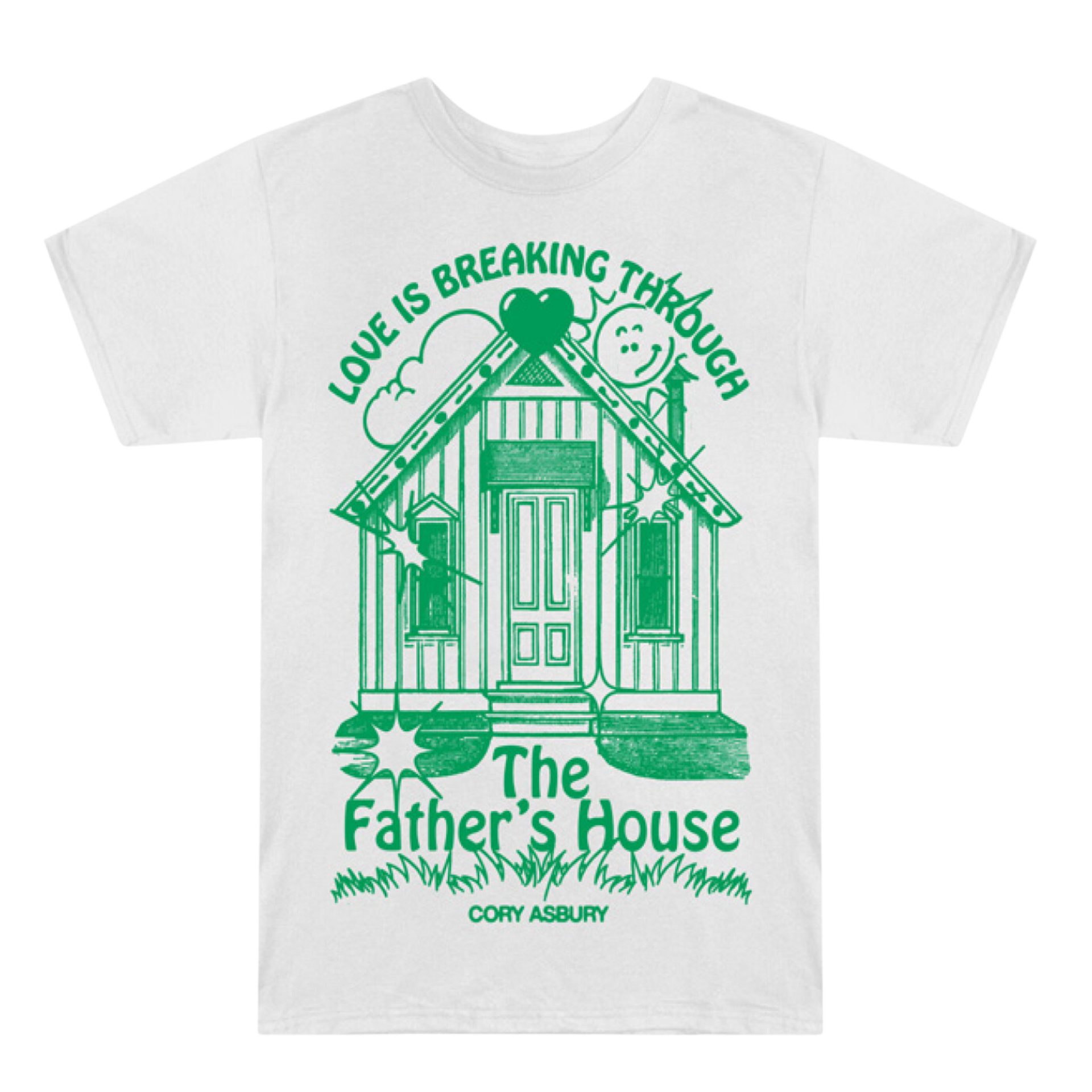 house on the hill parent s/s Tee (gray) ハウスオンザヒルのフリマ